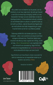 Alice in Verwonderland achterzijde
