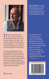 De tijd duurt één mens lang achterzijde