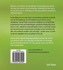 Een volle agenda, maar nooit druk achterzijde