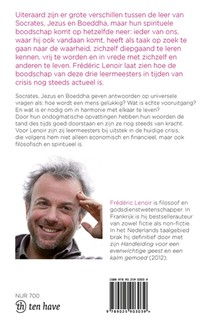 Socrates, Jezus, Boeddha achterzijde