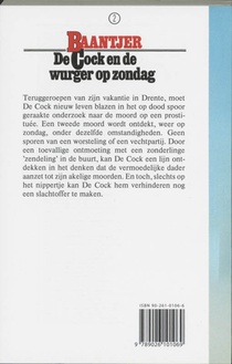 De Cock en de wurger op zondag achterzijde
