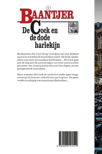 De Cock en de dode harlekijn achterzijde