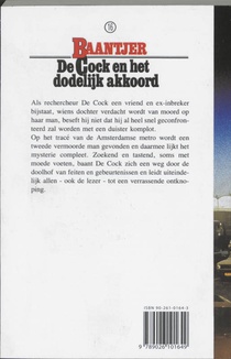 De Cock en het dodelijk akkoord achterzijde