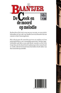 De Cock en de moord op melodie achterzijde
