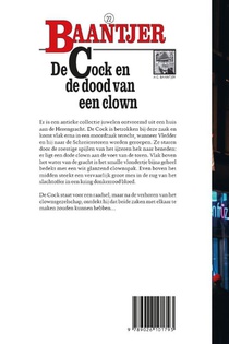 De Cock en de dood van een clown achterzijde