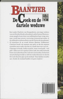 De Cock en de dartele weduwe achterzijde