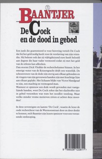 De Cock en de dood in gebed achterzijde