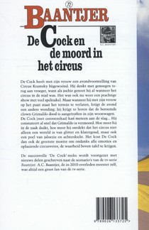 De Cock en de moord in het circus achterzijde