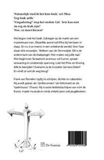 De zin van de Ommezijde achterzijde