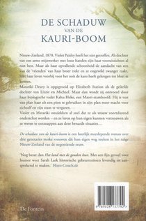 De schaduw van de kauri-boom achterzijde