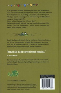 De reuzenkrokodil achterzijde