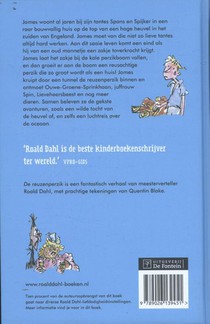 De reuzenperzik achterzijde