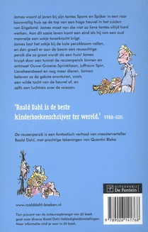 De reuzenperzik achterzijde