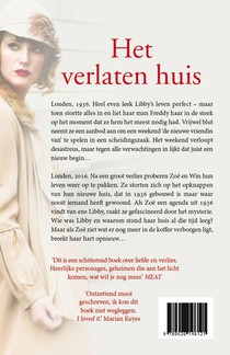 Het verlaten huis achterzijde