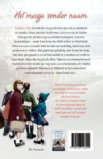 Het meisje zonder naam achterzijde