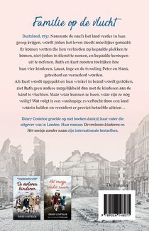 Familie op de vlucht achterzijde
