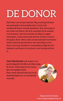 De donor achterzijde