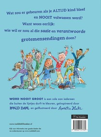 Word nooit groot achterzijde
