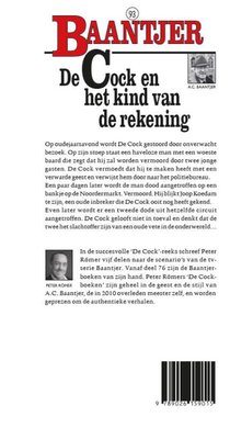 De Cock en het kind van de rekening achterzijde