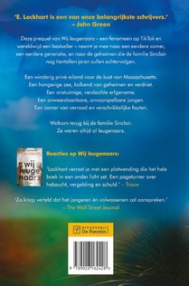 Een zee van leugens achterzijde