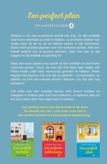 Een perfect plan achterzijde