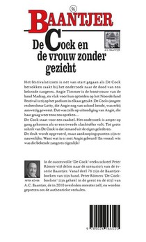 De Cock en de vrouw zonder gezicht achterzijde