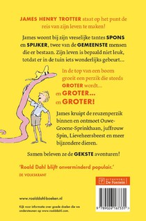 De reuzenperzik achterzijde