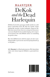 DeKok and the Dead Harlequin achterzijde