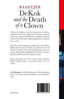 DeKok and the Death of a Clown achterzijde
