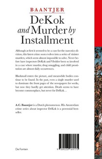DeKok and Murder by Installment achterzijde