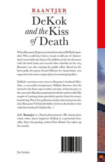 DeKok and the Kiss of Death achterzijde