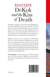 DeKok and the Kiss of Death achterzijde