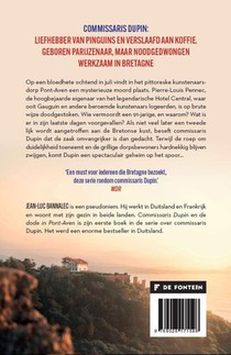 Commissaris Dupin en de dode in Pont-Aven achterzijde