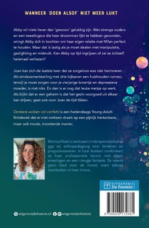 Donkere wolken vol confetti achterzijde