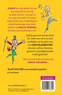 Sjakie en de chocoladefabriek achterzijde