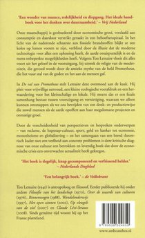 De val van Prometheus achterzijde