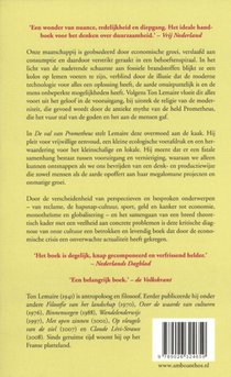 De val van Prometheus achterzijde