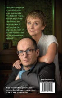 Denken aan vrijdag achterzijde