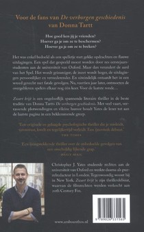 Zwart krijt achterzijde