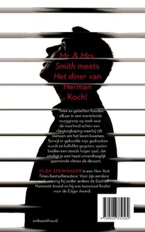 Met geslepen messen achterzijde