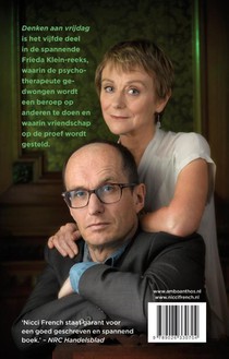 Denken aan vrijdag achterzijde