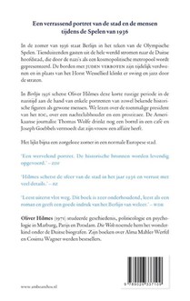 Berlijn 1936 achterzijde