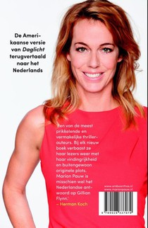 Girl in the dark / meisje in het donker achterzijde