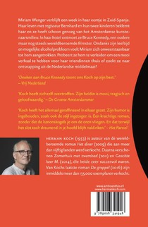 Denken aan Bruce Kennedy achterzijde