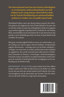 Het verraad van Anne Frank achterzijde