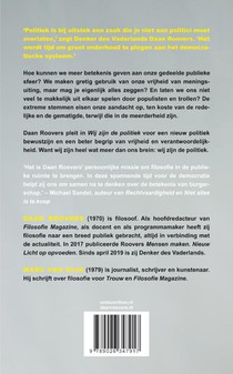 Wij zijn de politiek achterzijde