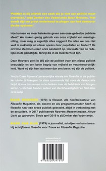 Wij zijn de politiek achterzijde