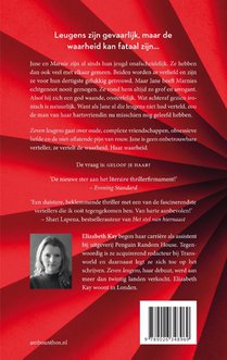 Zeven leugens achterzijde