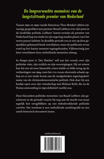 Haagse jaren achterzijde