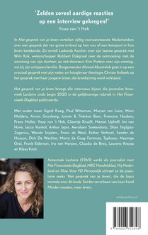 Het gesprek van je leven achterzijde